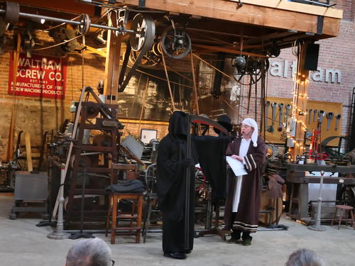 Scrooge with the Ghost of Christmas Future #2