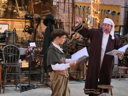 Scrooge after the ghosts