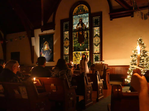 Christmas eve services at South Acton UCC church #2