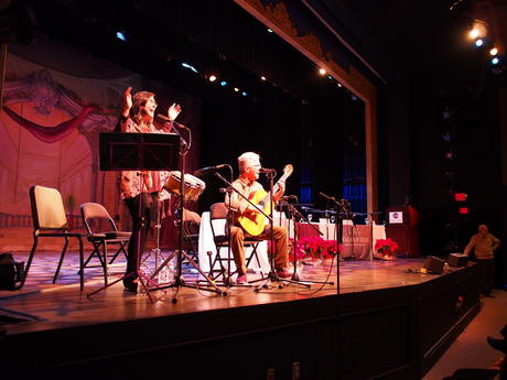 Musicians on the 'Says You' radio show #2