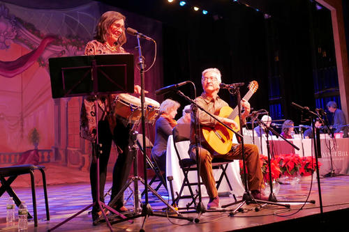 Musicians on the 'Says You' radio show #3