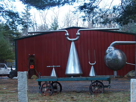 Sculpture by Mac's Welding, Ayer, MA.