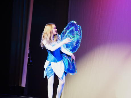 Blue Fairy (best fantasy costume, young fan division)