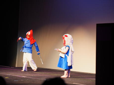 Young fan division masquerade