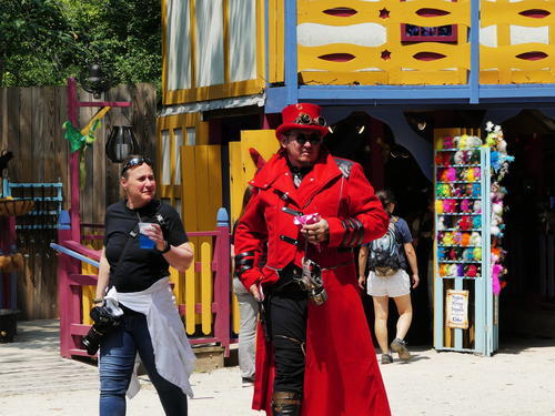 Steampunks at the renaissance faire #2