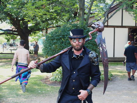 Steampunks at the renaissance faire #3