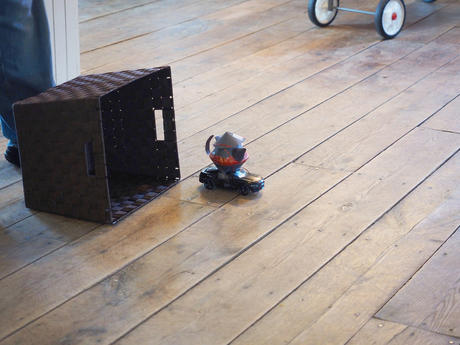 Backing into the garage #3