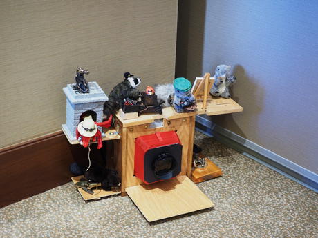 My steampunk 'cellphone' camera at 2018 Arisia #4