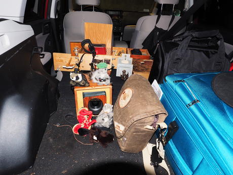 Stuffed animal mascots ready to go home #2