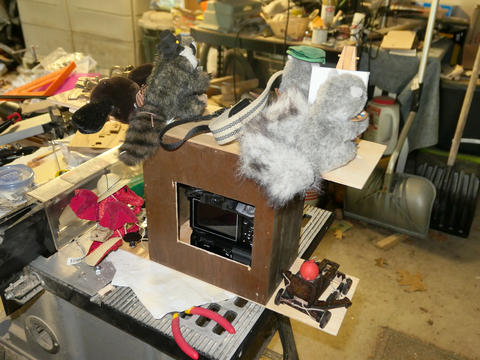 Steampunk 'cellphone' for Watch City, 2018 (back)