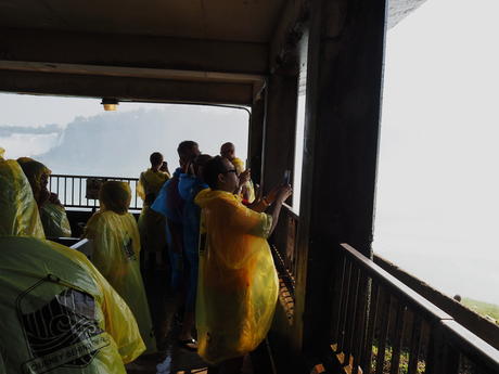 Behind the Falls viewing area #2