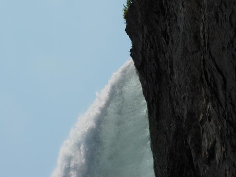 Horseshoe falls from Behind the Falls #3