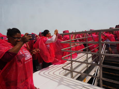 Taking photos of the falls #2