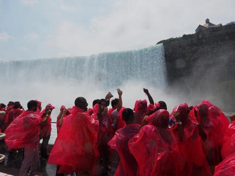 Taking photos of the falls #3