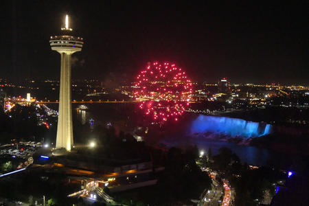 Niagara Falls fireworks #3
