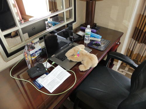 Natalia tries to keep up with social media