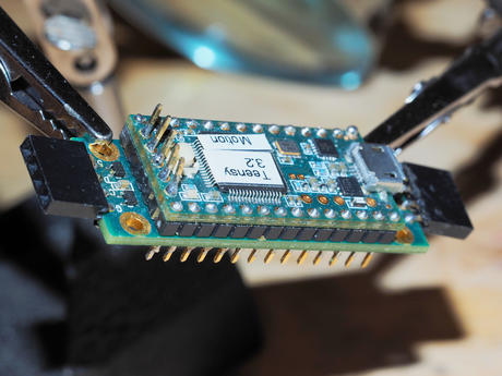 Teensy 3.2 with motion sensor prop shield