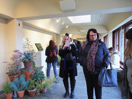 Getting my picture taken