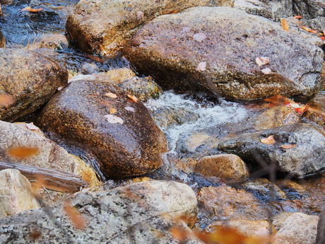 Swift river flow at the Kancamagus highway #2