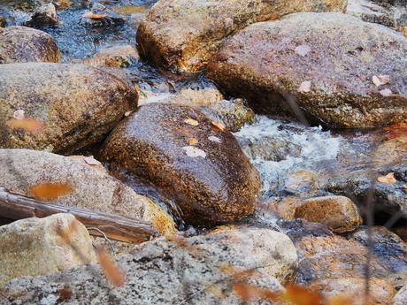 Swift river flow at the Kancamagus highway #3
