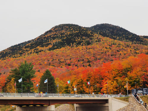 Fall colors at Loon Mountain