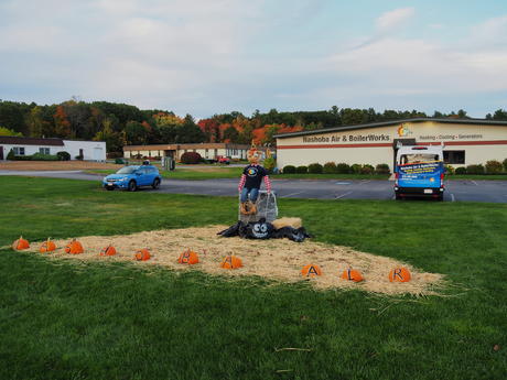 Nashoba Air & Boilerworks scarecrow
