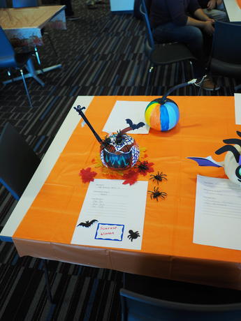 Pumpkin decorating contest at work #7