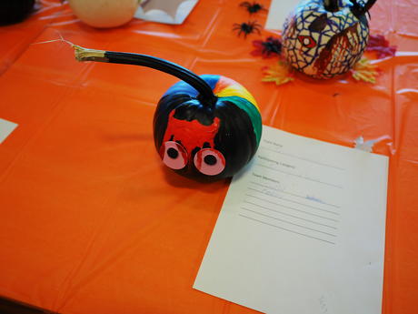 Pumpkin decorating contest at work #10