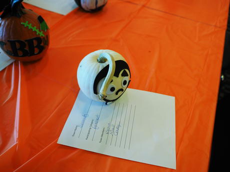 Pumpkin decorating contest at work #14