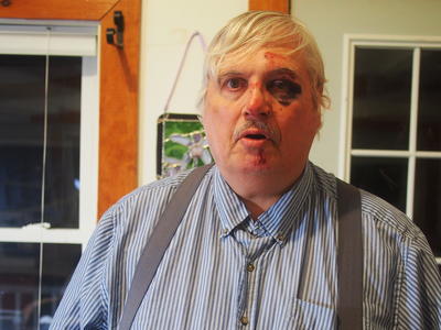 A couple of hours after the accident