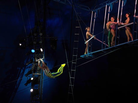 Flying trapeze #6