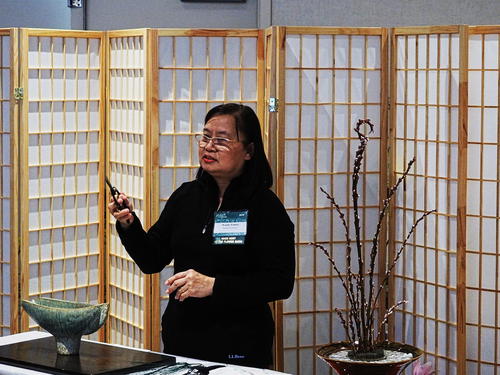 Ikenobo presentation by Wendy Folmer