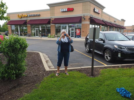 Getting the family picture taken