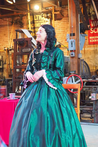 Tea with Mrs. Dickens