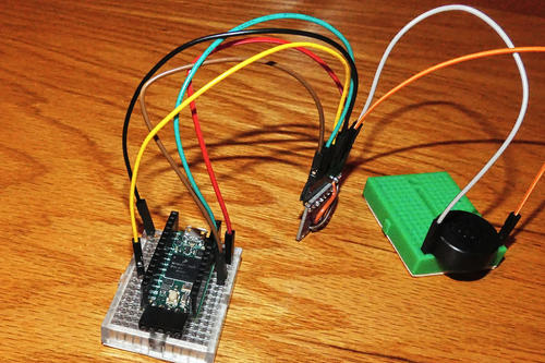 Teensy 4 with MAX98357A I2S amplifier #2