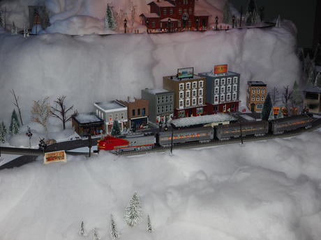 Museum of Science train exhibit