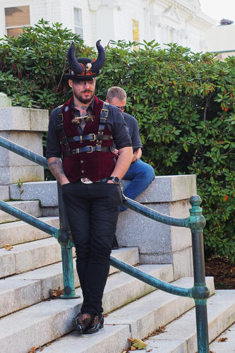 Steampunk with horns