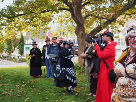 Steampunk photographers