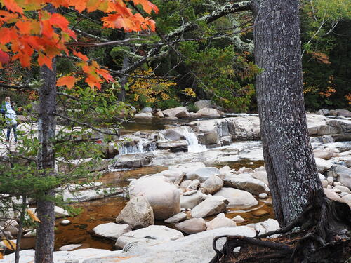 Kancamagus Scenic Byway waterfalls