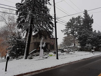 Ayer winter in October