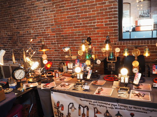 Steampunk and Industrial Pipe Lamps