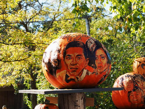 Hitsville USA pumpkin