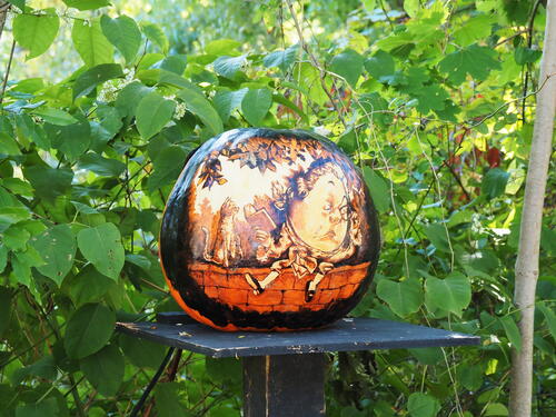 Humpty Dumpty pumpkin