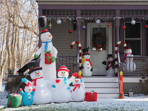 Christmas outdoor display