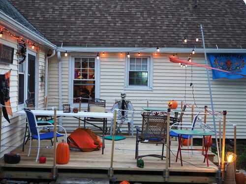 Halloween party at Russell Hannula's #6