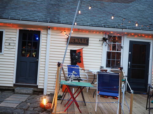 Halloween party at Russell Hannula's #14