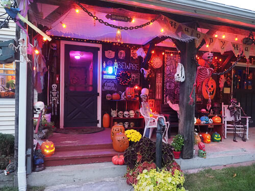 Halloween party at Russell Hannula's #31