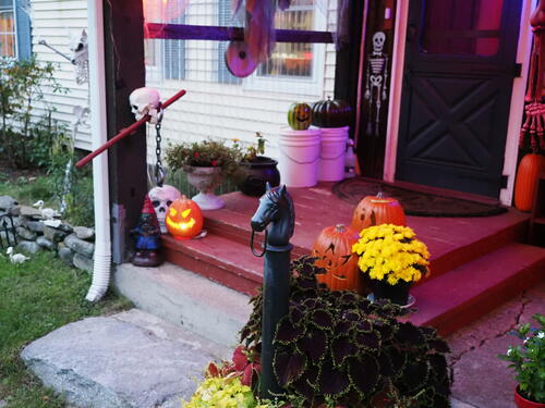 Halloween party at Russell Hannula's #34