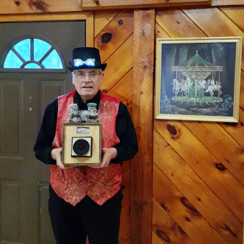 Me in costume for a Halloween party