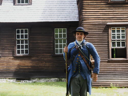 Revolutionary war demonstration #2